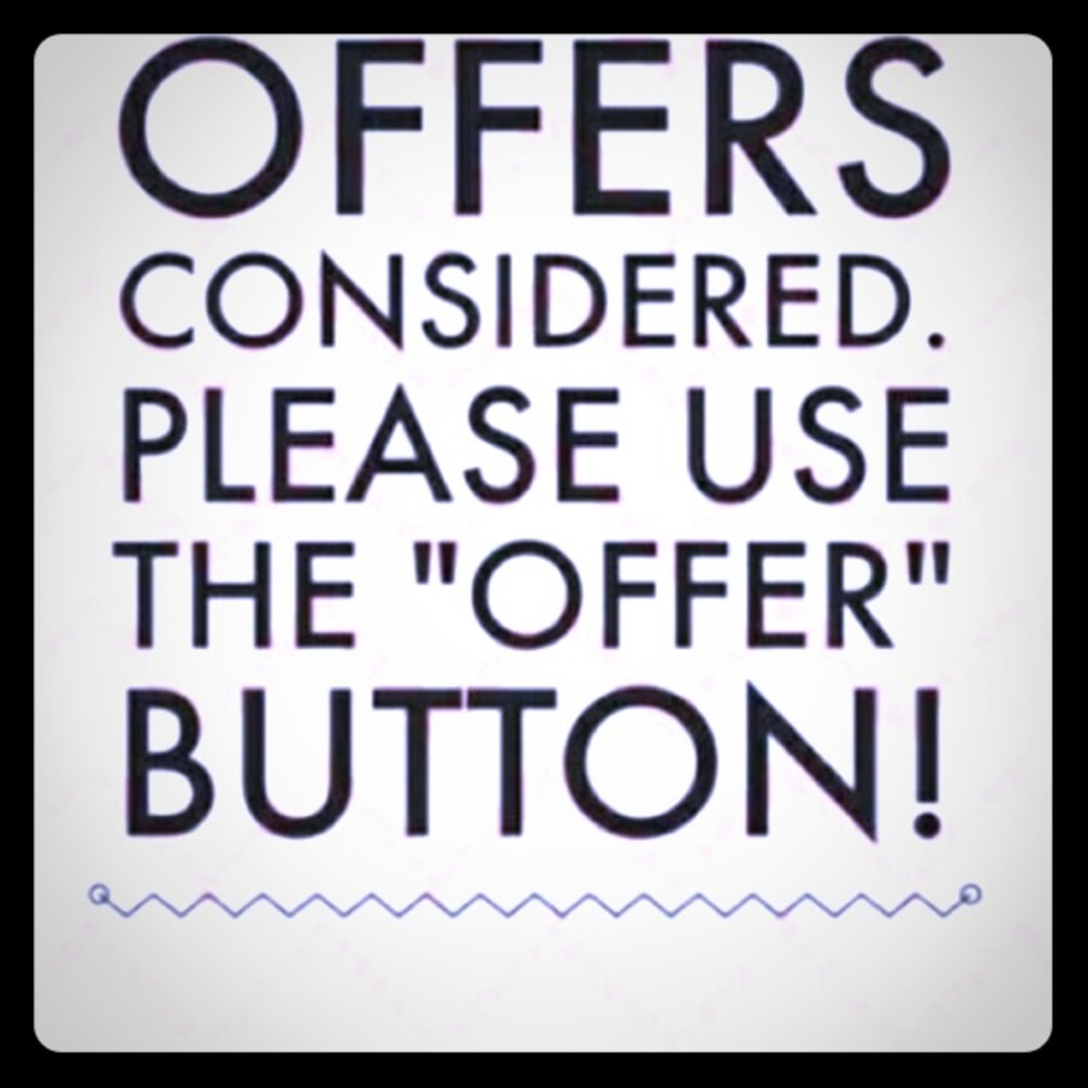 YOU make ME an offer! 😘